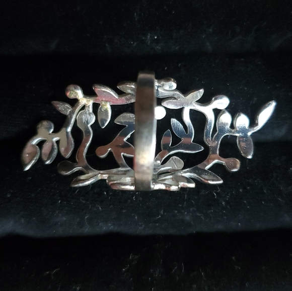 925 sterling silver vine ring - Picture 3 of 5
